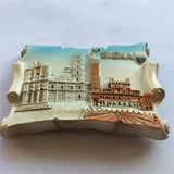 Siena Italy Fridge Magnet 3D Resin