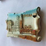 Siena Italy Fridge Magnet 3D Resin