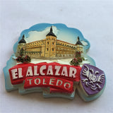 Toledo El Alcazar Spain Fridge Magnet 3D Resin