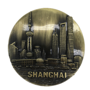 Shanghai China Fridge Magnet Metal Craft