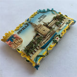 Sevilla Port Spain Fridge Magnet 3D Resin