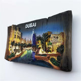 Dubai UAE Fridge Magnet 3D Resin