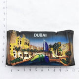 Dubai UAE Fridge Magnet 3D Resin