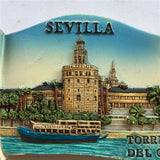 Torre del Oro Sevilla Spain Fridge Magnet 3D Resin