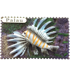 Palau Fridge Magnet 3D Resin