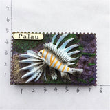 Palau Fridge Magnet 3D Resin