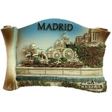 Cibeles Fountain Madrid Spain Fridge Magnet 3D Resin