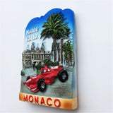 F1 Monte Carlo Monaco Fridge Magnet 3D Resin