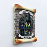 Munich Germany Fridge Magnet 3D Resin