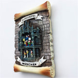 Munich Germany Fridge Magnet 3D Resin