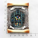 Munich Germany Fridge Magnet 3D Resin