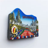 Brussels Belgium Fridge Magnet 3D Resin