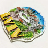 Lviv Ukraine Fridge Magnet 3D Resin