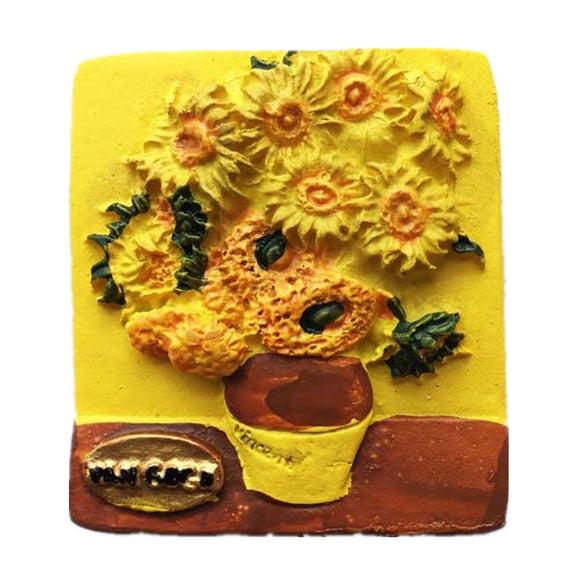 Van Gogh Painting Holland Netherlands Fridge Magnet 3D Resin