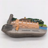 Lumbini Nepal Fridge Magnet 3D Resin