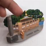 Lumbini Nepal Fridge Magnet 3D Resin