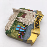 Vienna Austria Fridge Magnet 3D Resin