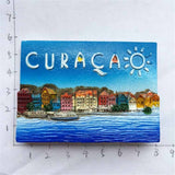 Curacao Holland Netherlands Fridge Magnet 3D Resin