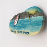 Cape Town South Africa Fridge Magnet 3D Resin