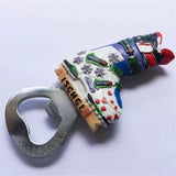 Ischgl Austria Fridge Magnet Bottle Opener 3D Resin