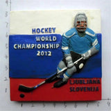 Ljubljana Slovenia Fridge Magnet 3D Resin