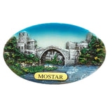 Mostar Bridge Bosnia and Herzegovina Fridge Magnet 3D Resin