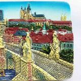 Prague Charles Bridge Czech Fridge Magnet 3D Resin