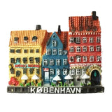 House Copenhagen Denmark Fridge Magnet 3D Resin