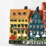 House Copenhagen Denmark Fridge Magnet 3D Resin