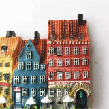 House Copenhagen Denmark Fridge Magnet 3D Resin