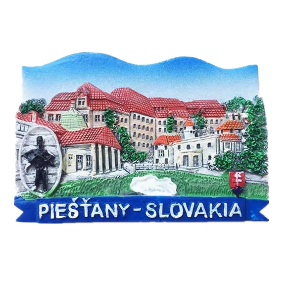 Piestany Slovakia Fridge Magnet 3D Resin