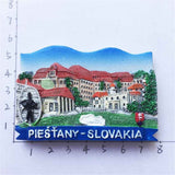 Piestany Slovakia Fridge Magnet 3D Resin