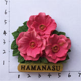 Hamanasu Japan Fridge Magnet 3D Resin