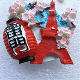 Sensoji Temple Japan Fridge Magnet 3D Resin