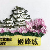 Himeji Castle Japan Fridge Magnet 3D Resin