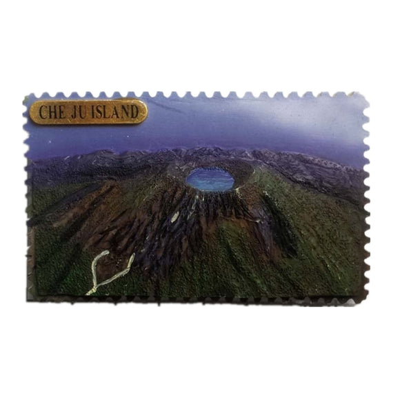 Jeju Island South Korea Fridge Magnet 3D Resin