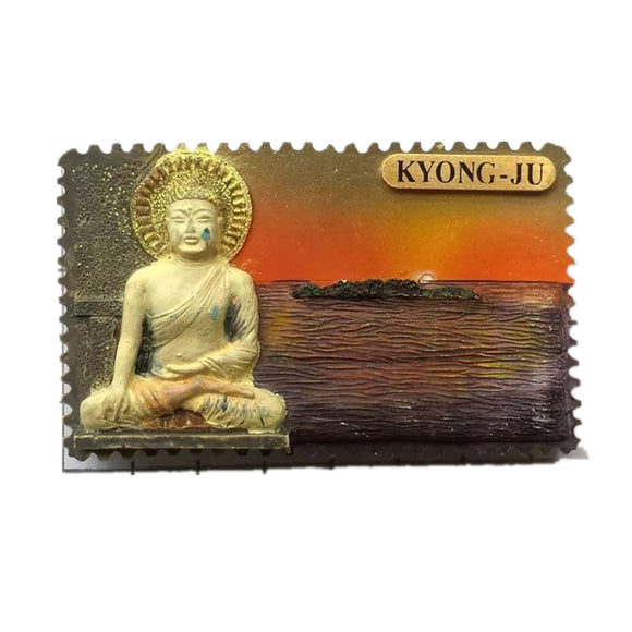 Kyong Ju South Korea Fridge Magnet 3D Resin