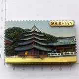 Sogri-San South Korea Fridge Magnet 3D Resin