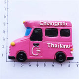 Chiangmai Thailand Fridge Magnet 3D Resin