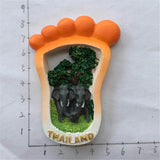 Elephant Island Thailand Fridge Magnet 3D Resin