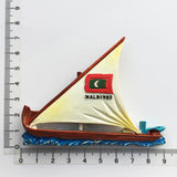 Maldives Fridge Magnet 3D Resin