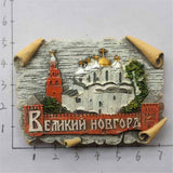 Moscow Russia Fridge Magnet 3D Resin