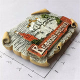 Moscow Russia Fridge Magnet 3D Resin