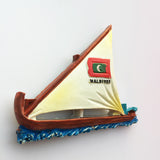 Maldives Fridge Magnet 3D Resin