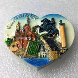 St. Petersburg Russia Fridge Magnet 3D Resin