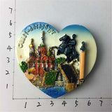 St. Petersburg Russia Fridge Magnet 3D Resin