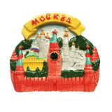 Moscow Russia Fridge Magnet 3D Resin