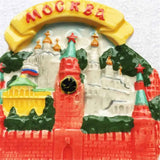 Moscow Russia Fridge Magnet 3D Resin