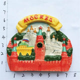 Moscow Russia Fridge Magnet 3D Resin