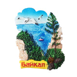 Baikal Russia Fridge Magnet 3D Resin